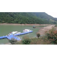 Floating Modular Plastic Dock Pontoon 500*500*300mm Especially For New Customer Discount Pontoon Tubes